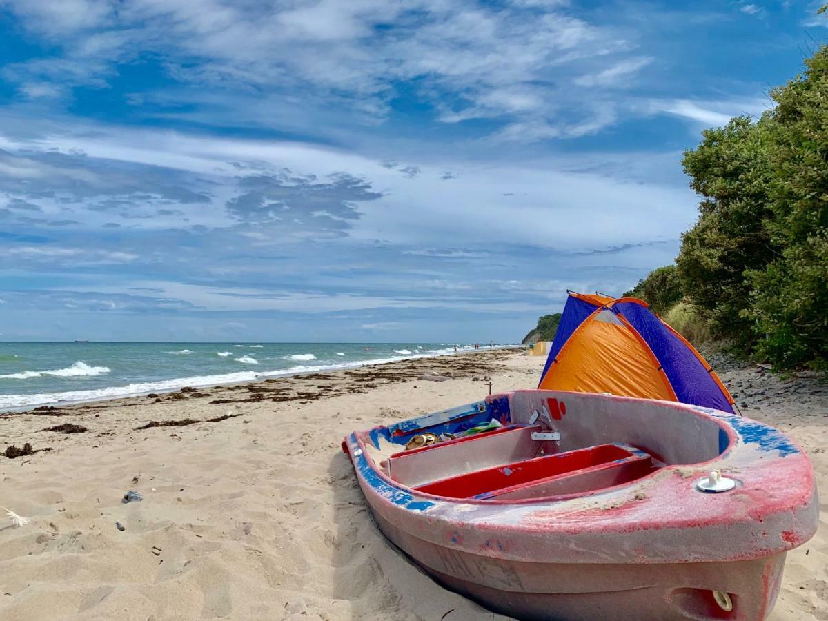 Strandnahe Ferienwohnung Ruegen Dranske Ngoại thất bức ảnh